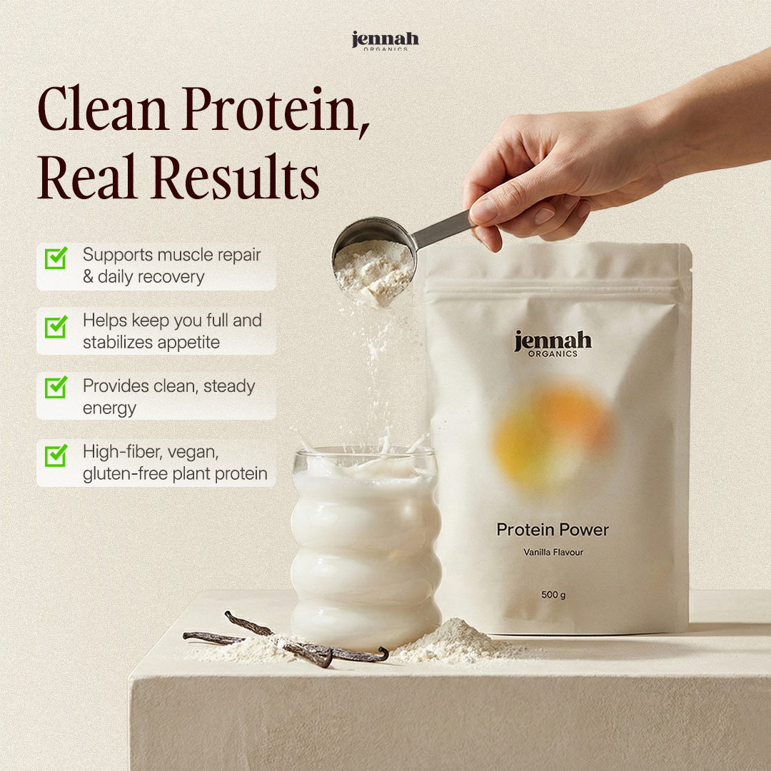 Protein Power – Reines pflanzliches Protein für echte Leistung