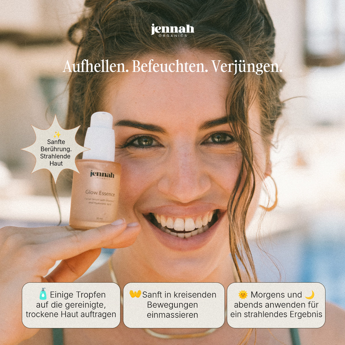 Glow Essence - Verjüngendes Gesichtsserum mit Vitamin C