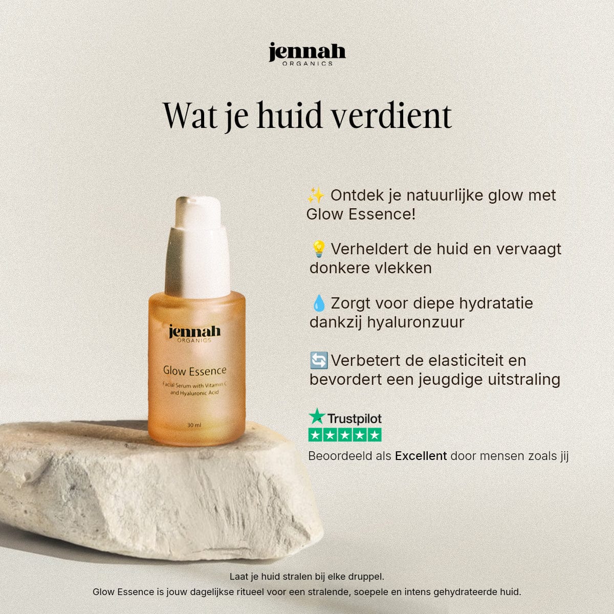 Glow Essence - Verjüngendes Gesichtsserum mit Vitamin C